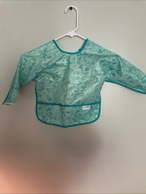 Warner Bros. Harry Potter Long-Sleeve Waterproof Bib/Apron - Teal Mint